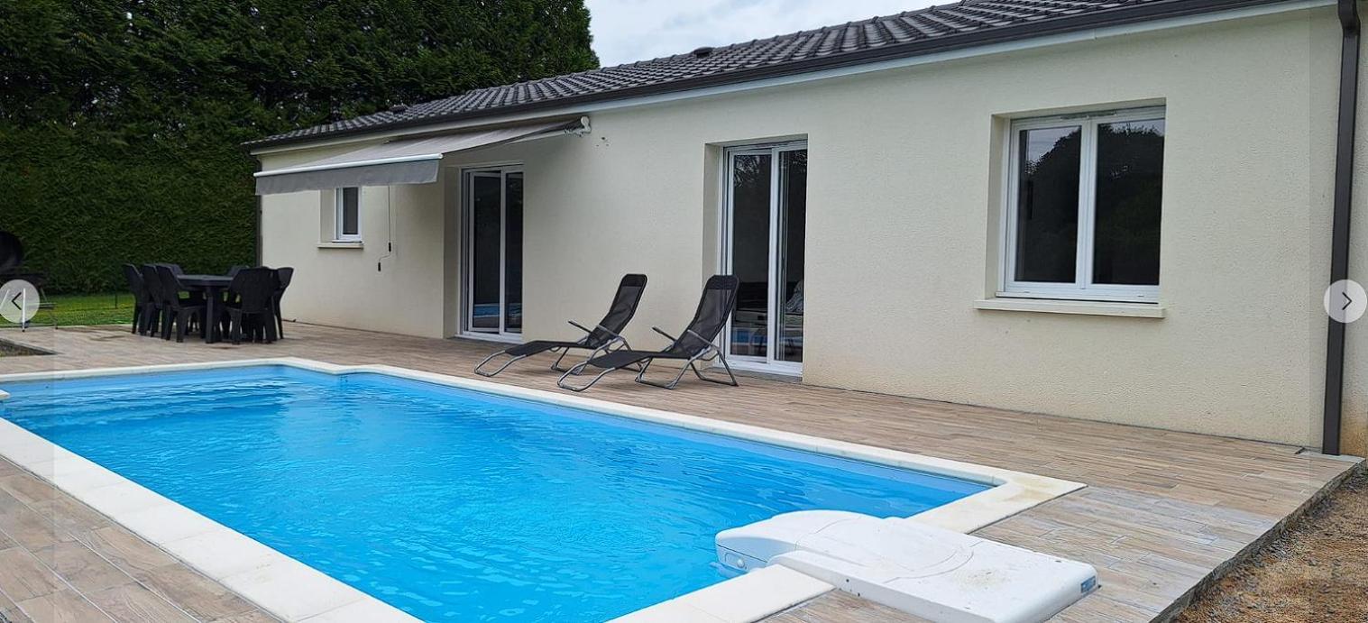 Les Granges De Soulagnieux Et Sa Piscine Privee Vila Piégut-Pluviers Exterior foto